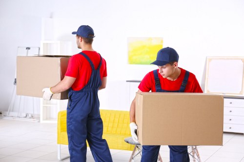 Local movers assisting a Surrey household relocation
