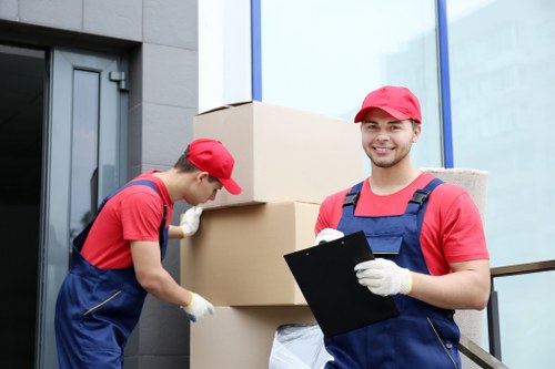 Moving boxes and household items across Surrey