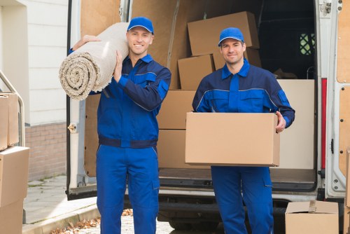 Professional packing service for a Surrey home move