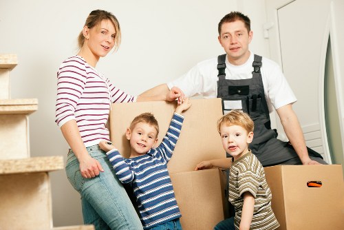 Packing and loading furniture for a move in Surrey