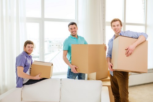 Packing and moving office furniture in Surrey