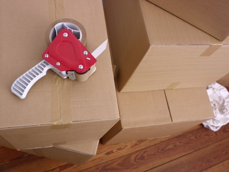 Careful handling of household items during a Surrey collection