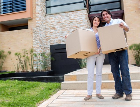 Packing and furniture loading during a Surrey relocation